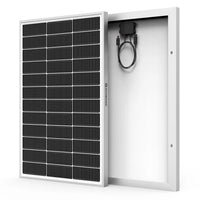 100W Solar Panel(White)
