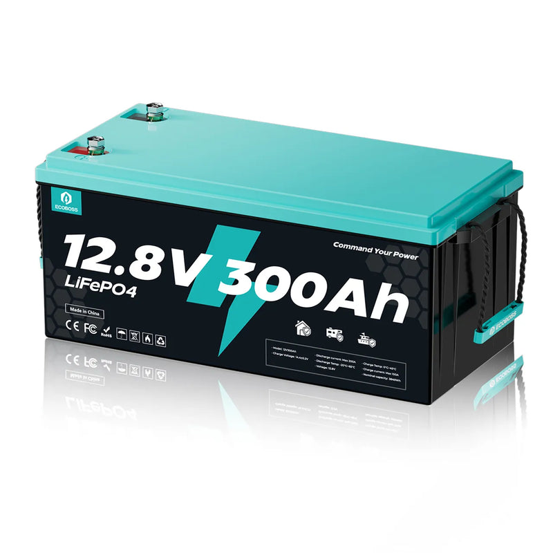 EcoBoss 12,8V 300Ah LiFePO4-Batterie