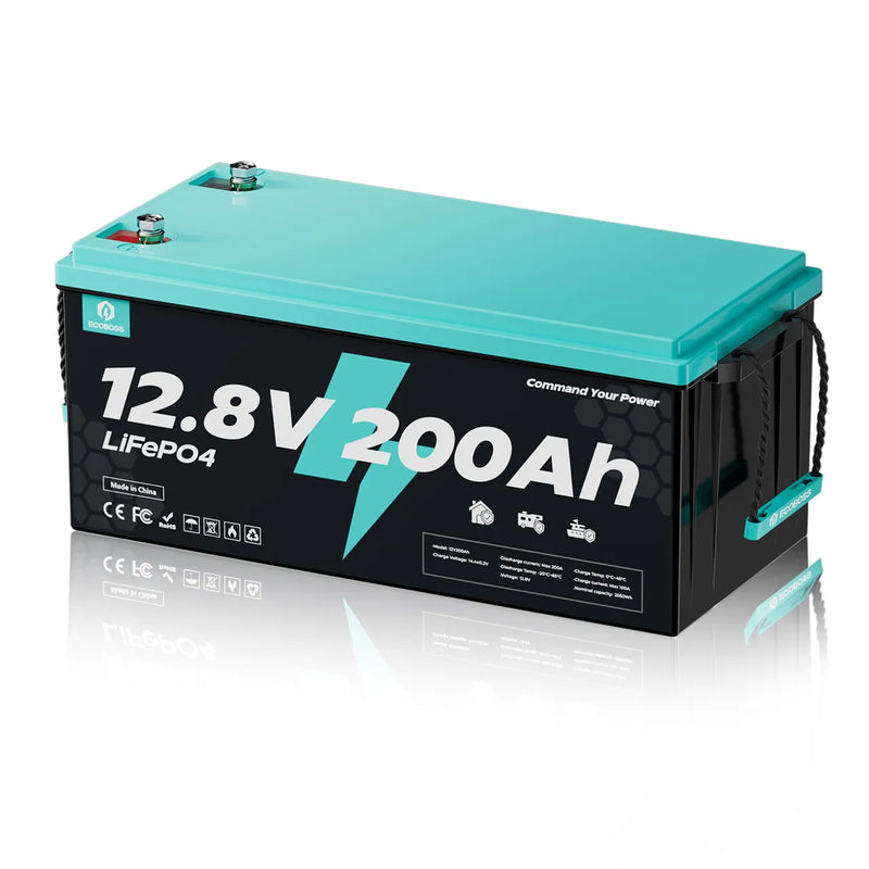 EcoBoss 12,8V 200Ah LiFePO4-Batterie
