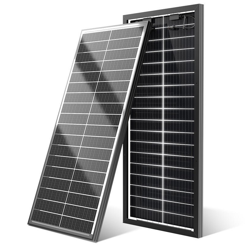 EcoBoss 100W Bifaziales Solarpanel